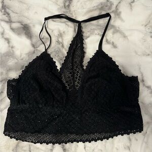 Size Small Aerie Black Bralette